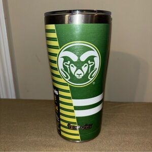 Tervis Green and White Tumbler with Ram Logo